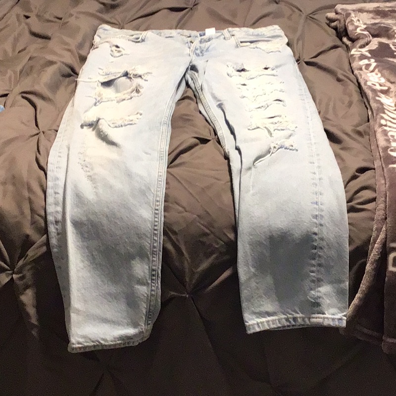 Destroyed Denim Jeans